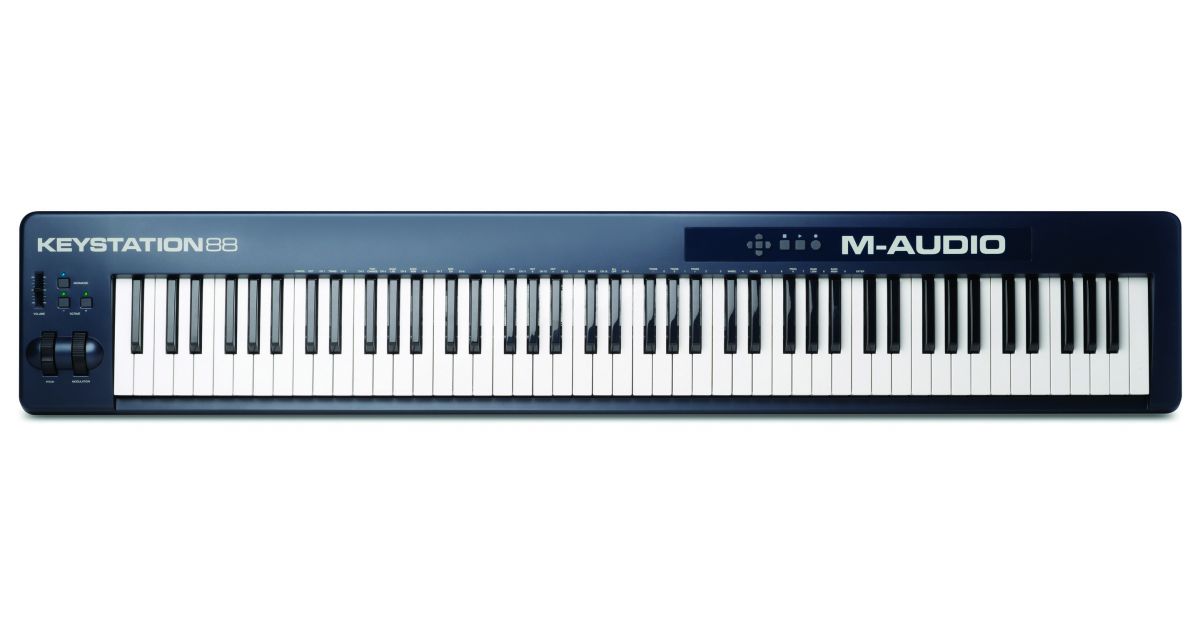 ◁ MIDI ( миди) клавиатура M-Audio Keystation 88 MK3 • лучшая цена